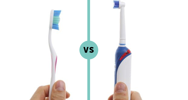 electric toothbrush vs manual