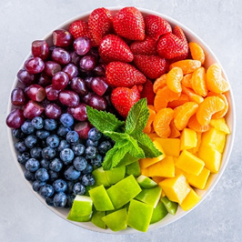 Rainbow Fruits Salad